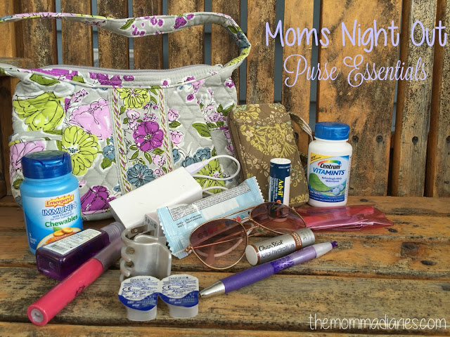 Moms Night Out Purse Essentials