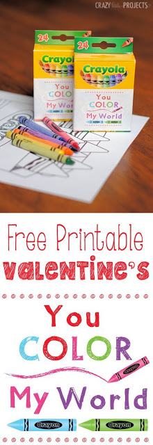 DIY Kids Crayon Valentines