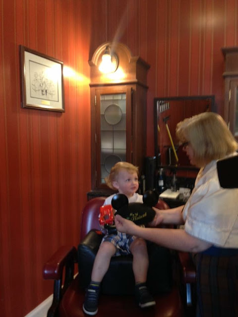 Baby's First Haircut at Disney