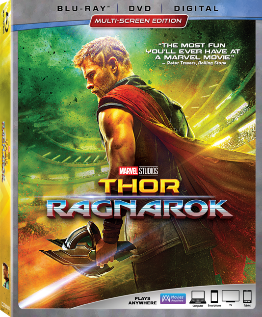 Thor Ragnarok DVD