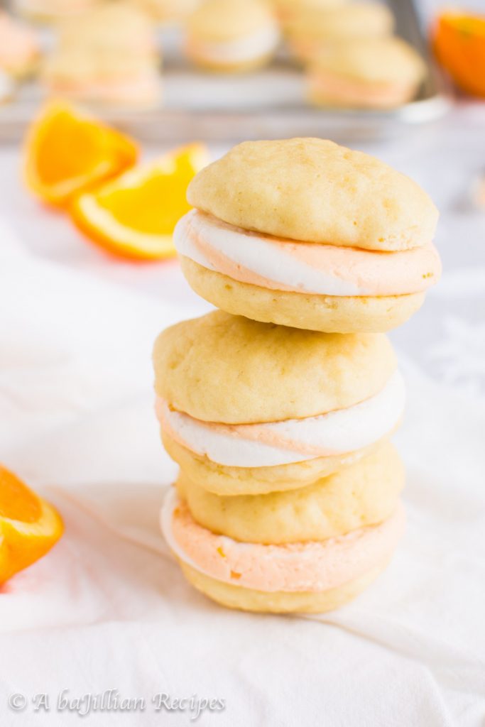 Orange Creamsicle Whoopie Pies, Creamsicle Whoppie Pie, Creamsicle Whoppie Pie Recipes, Creamsicle Recipes