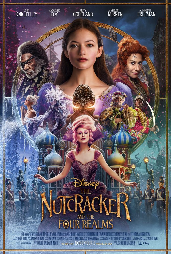 Disney's The Nutcracker and the Four Realms Poster, Mackenzie Foy Interview, #DisneysNutcracker, #DisneysNutcrackerEvent