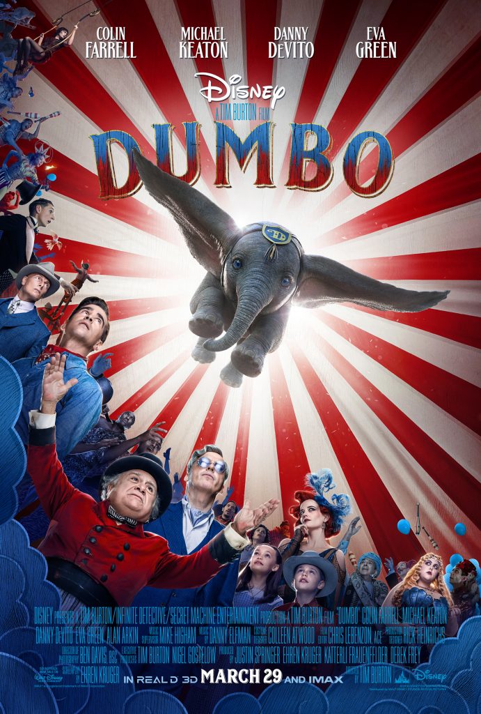 DUMBO Official Trailer, Disney's Live-Action DUMBO Official Poster, Disney's Live-Action DUMBO Official Trailer, #DUMBO, DUMBO Poster, DUMBO Trailer