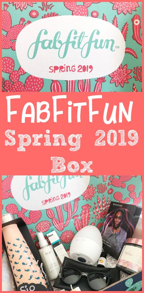 FabFitFun Spring 2019 Box, fabfitfun box, fabfitfun spring box, fabfitfun coupon code, fabfitfun promo code, #FabFitFun, #FabFitFunPartner