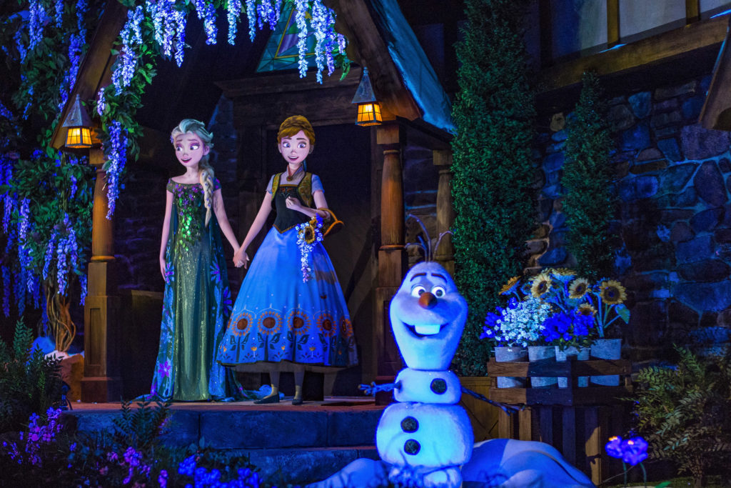 Frozen Ever After Ride in Epcot World Showcase Norway