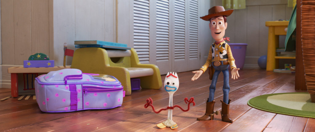 Woody and Forky Toy story 4