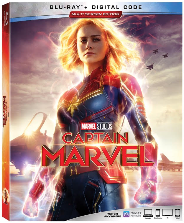 Captain Marvel Blu-ray, Captain Marvel DVD, #CaptainMarvel #HigherFurtherFaster