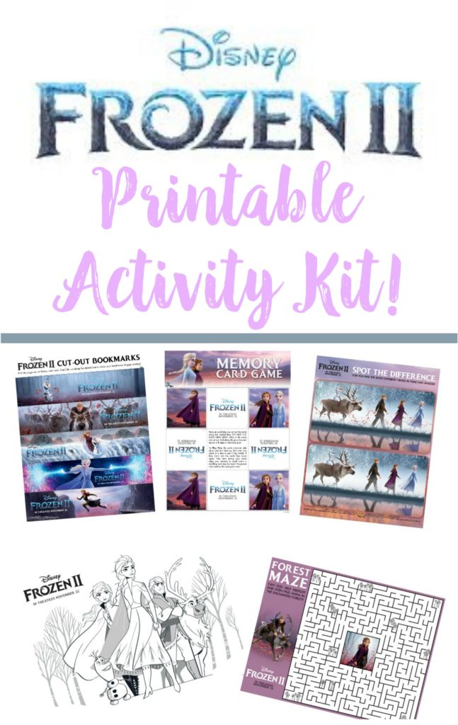 Frozen 2 Printable Activity Kit, #Frozen2