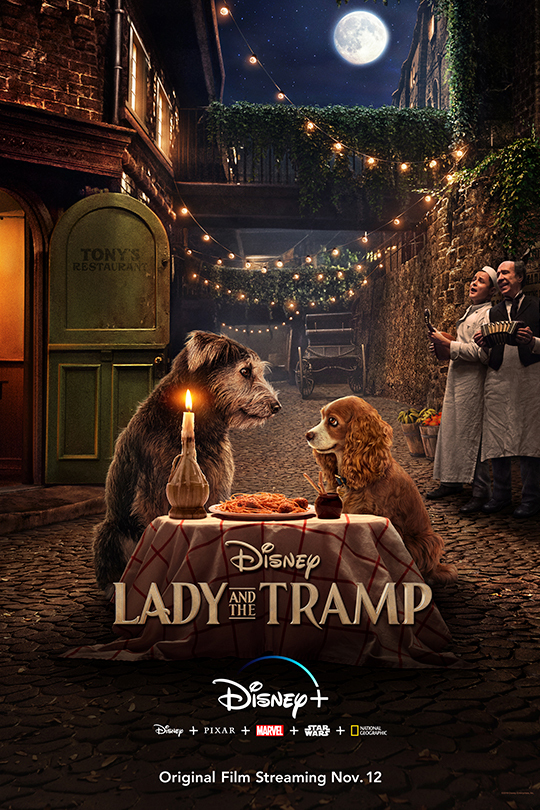 Disney Plus Lady and the Tramp Poster