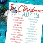 printable Christmas Bucket List