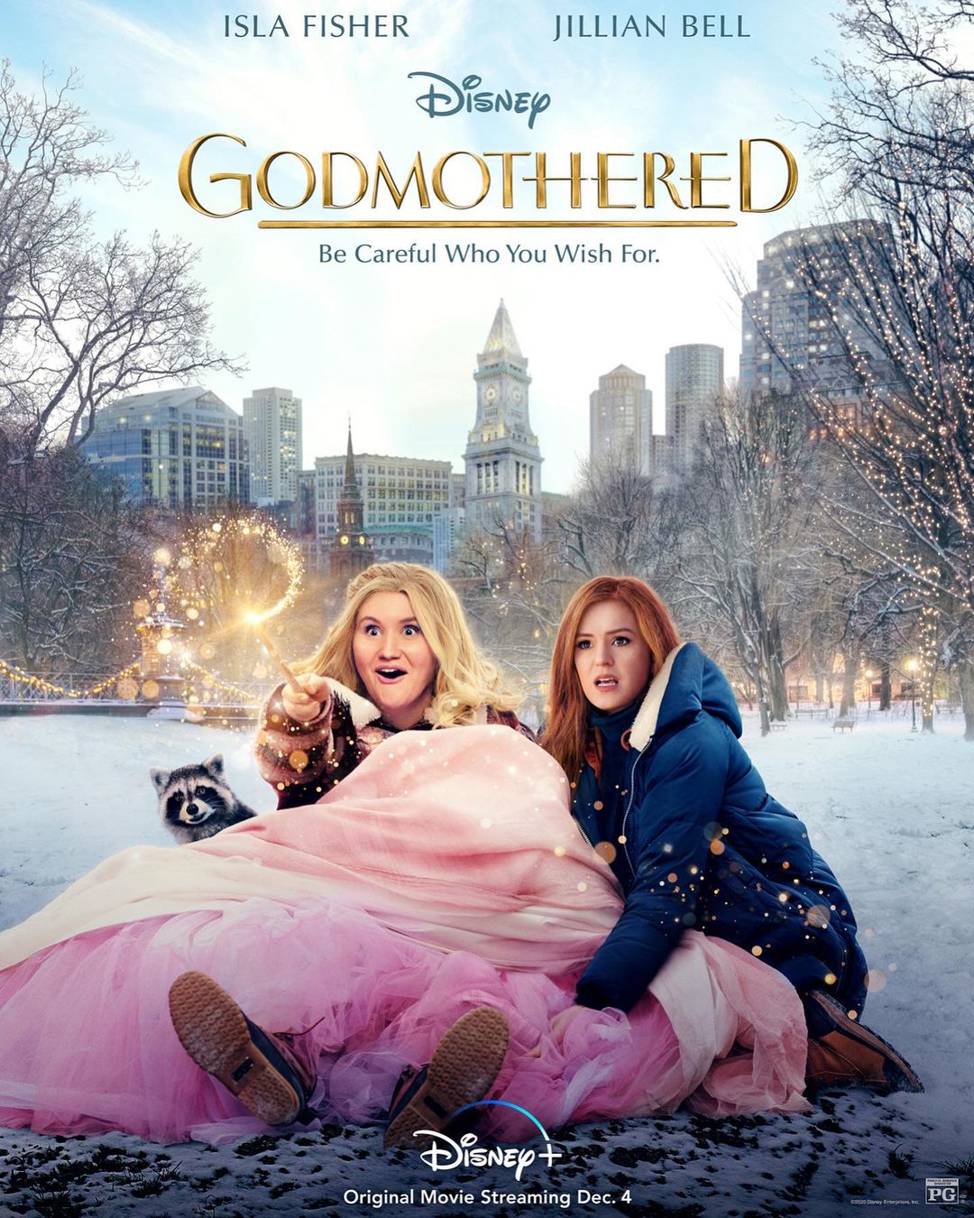 Disney+ Poster with Jillian Bell and Isla Fisher